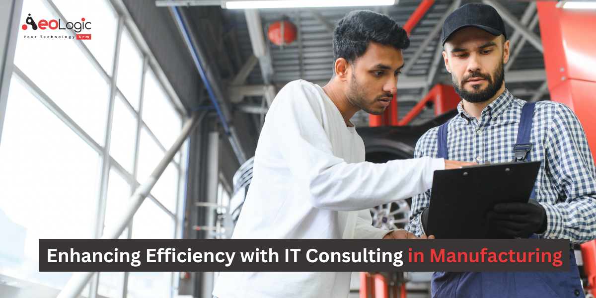 it consulting in the manufacturing industry